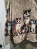 Vintage Blair Cat Themed Fleece Zippered Medium Unisex Sweater Jacket