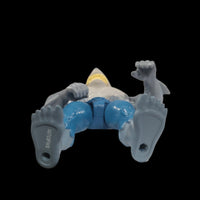 Batman King Shark Suicide Squad 4" Mega Gear Spin Master Action Figure
