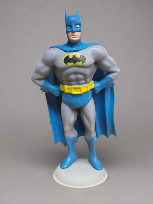1989 DC Comics Applause Classic Batman Gray and Blue Suit PVC 3.5