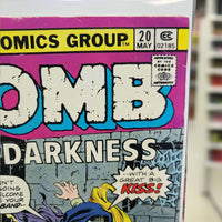 Tomb Of Darkness #20 (1976) Skeleton Kiss Cover Stan Lee Script FINE Bronze Horror