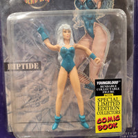 1995 Justoys Youngblood Image Rob Liefeld Sealed Riptide Bend-Ems Figure w/Comic