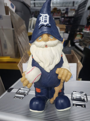 2011 Forever Collectibles MLB Detroit Tigers Baseball Team Gnome With Baseball & Stick