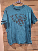 NFL Team Apparel Medium Jacksonville Jaguars Football Short Sleeves T-Shirt