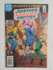 Justice League of America #225 – April 1984 – Hellrazer Is Coming! – Masters of the Universe Game Ad – DC Comics – FN+ Fine Plus