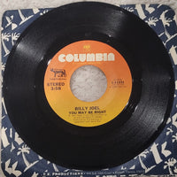 Billy Joel You May Be Right / Close To The Borderline 45rpm Record 1980 Rock Pop