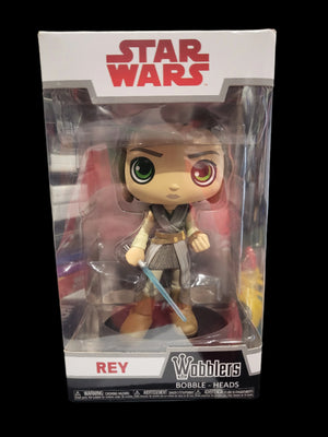 Funko Star Wars Wobblers Bobble-Heads Last Jedi Rey Sealed Figure
