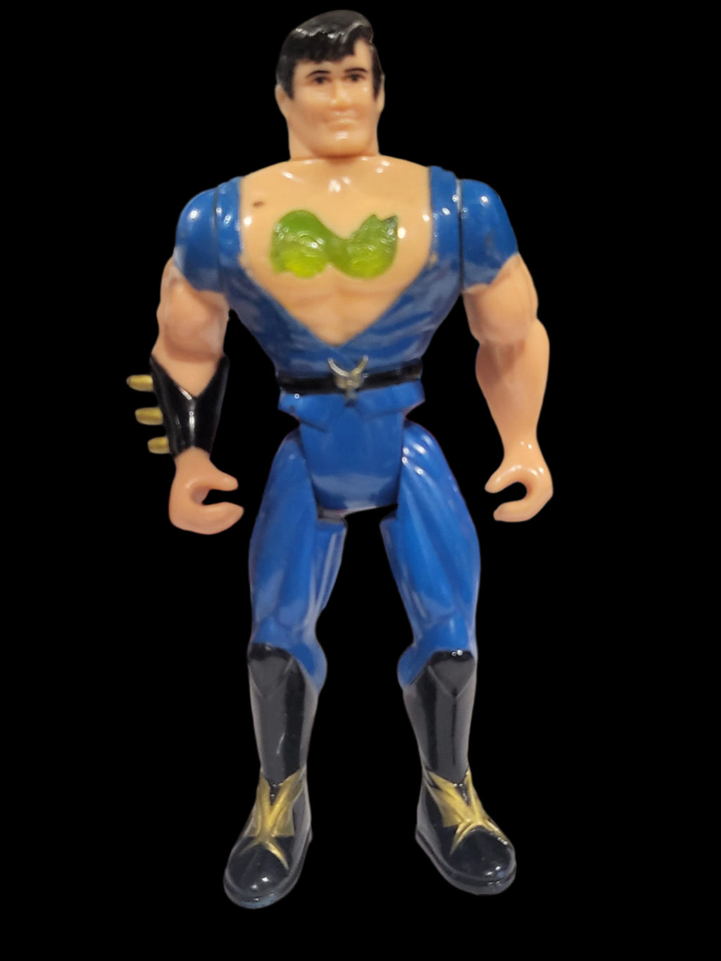 1993 Tyco Double Dragon Billy Lee Video Game 4.5" Vintage Arm Action Figure