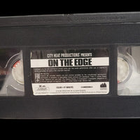 On The Edge 2002 VHS Tape Ice-T Gary Busey Fred Williamson City Heat Rare Movie
