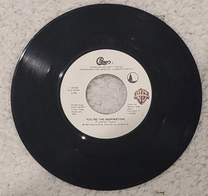 Chicago You're The Inspiration / Once In A Lifetime 1984 45rpm WB Records Rock Pop