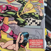 Marvel Premiere #18 (1974) Iron Fist 4th app / Origin Conclusion MV Stamp #74 FINE