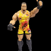 2005 WWE Jakks Deluxe Aggression Rob Van Dam RVD Wrestling Figure Painted Boots