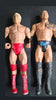2011 Mattel WWE WrestleMania Battle Pack – Ric Flair & The Rock – Loose Wrestling Figure Set – Great Condition