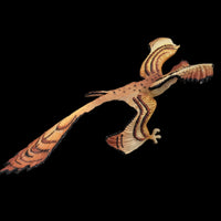 2005 Safari Ltd. Carnegie Collection Microraptor 6" Prehistoric Dinosaur Retired Figure