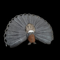 2006 Safari Ltd. Peacock Wings Of The World 4" x 3" Animal Kingdom Figure