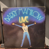 Barry Manilow Live 1977 Arista Records 2 Record Album Gatefold Cover AL8500