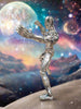 1997 Toybiz Marvel Cosmic Power Blasts 5" Silver Surfer Action Figure