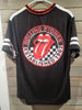 2024 The Rolling Stones Black Pull Over Large (42-44) Baseball Jersey NM