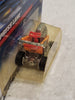 1998 Hot Wheels Express Lane Floyd's Market Orange Motorized Shopping Cart #1067