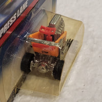 1998 Hot Wheels Express Lane Floyd's Market Orange Motorized Shopping Cart #1067