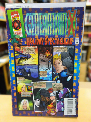 Generation X #4 (1995) Marvel Holiday Spectacular With 2 Fleer Ultra X-Men Cards