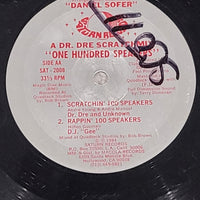 Daniel Sofer Dr. Dre Scratchmix One Hundred Speakers 1984 RARE Hip-Hop Mix Record