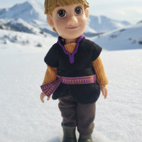 Disney Jakks Pacific 6" Frozen Kristoff Action Figure With Removable Clothes/Boots