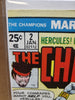 The Champions #2 (1976) Whom The Gods Would Join VF Hercules 2nd Team App