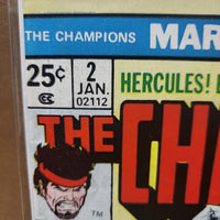 The Champions #2 (1976) Whom The Gods Would Join VF Hercules 2nd Team App