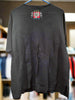 Vintage 80s Bechamel Patchwork Cat Lady XL Womens Black Cotton T-Shirt