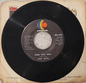 Isaac Hayes Theme From Shaft / Cafe Regio's 7" 45rpm Enterprise Records 1971