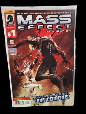 Mass Effect Foundation #1b - Dark Horse Comics 2014 Reprint $1 for 1 issue NM