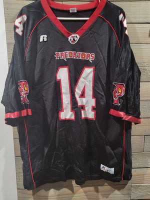 Orlando Predators AFL Arena Football Jersey #14 Shane Stafford Russell Athletic XXL