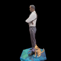 Disney Captain Marvel Nick Fury & Goose Cat 4" PVC Cake Topper Figure Statue