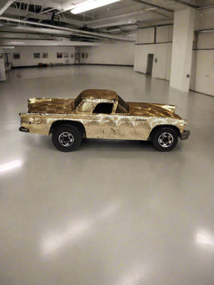 1977 Hot Wheels Malaysia '57 Ford Thunderbird T-Bird Gold Gleam Variant Die-Cast