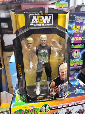 2021 AEW Unrivaled Series 4 #29 Cody Rhodes Throne Breaker Wrestling Figure New