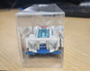 2010 Hot Wheels Super Blitzen HW Racing #107 White / Blue Die-Cast with Case