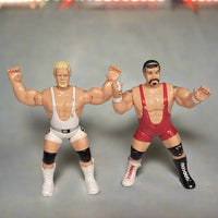 1998 WCW O.S.F.T. Rick and Scott Steiner Brothers Wrestling Figure Set WWE