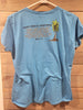 Jimmy Buffett Songs From St. Somewhere 2013-2014 Concert Tour Blue Gilden L Shirt