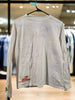Vintage Michael Simon Light White Medium Embroidered Cats and Whiskers Long Sleeves