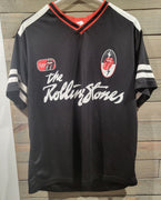 2024 The Rolling Stones Black Pull Over Large (42-44) Baseball Jersey NM