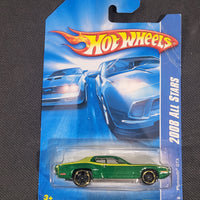 2008 Hot Wheels 2008 All Stars #8 1971 Green Plymouth GTX #60/196 NEW