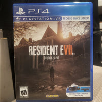 Sony Playstation PS4 Capcom Resident Evil VII Biohazard Horror Videogame VR Mode
