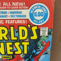 World's Finest Comics #267 (1981) DC Comics Buckler/Giordano Cover 5 Stories EX
