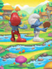 2011 Peyo McDonald's Papa Smurf and Vanity Smurf Fast Food Toy Figures
