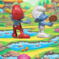 2011 Peyo McDonald's Papa Smurf and Vanity Smurf Fast Food Toy Figures