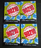 1991 Topps Beverly Hills 90210 Trading Cards – 4 Cello Packs – Unopened Sealed Packs – 8 Cards + 1 Sticker Per Pack