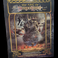 1987 TSR D&D The Art Of The Dragonlance Saga First Printing Dungeons & Dragons Book