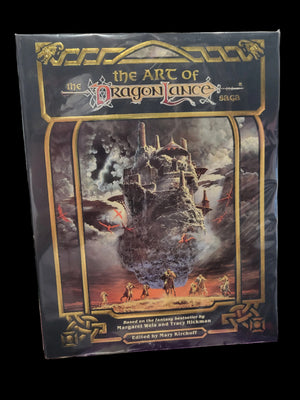 1987 TSR D&D The Art Of The Dragonlance Saga First Printing Dungeons & Dragons Book