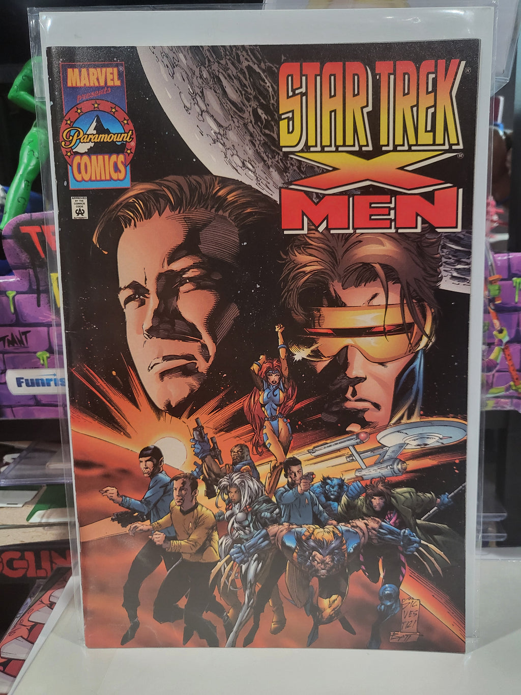 Star Trek / X-Men (1996) Marvel Paramount Comics Crossover One-Shot Comicbook VF