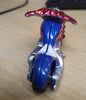 2007 Maisto Lobo 1:64 Blue Voodoo Skull Die-Cast Series XIII Motorcycle w/Case